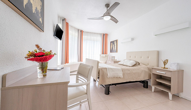 EHPAD Les Hauts de Menton Val de Gorbio - Photo 3 sur 5 - Chambres et hébergement