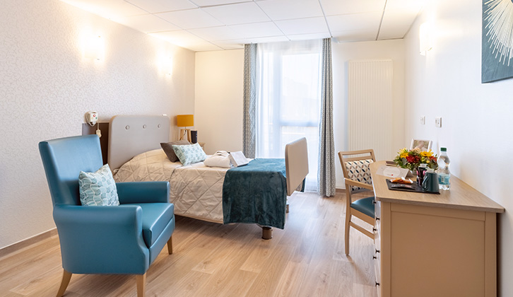 EHPAD Thémis Jean-Rostand - Photo 3 sur 5 - Chambres et hébergement