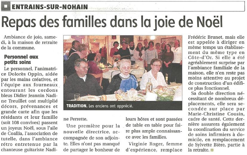 EHPAD Haut Nohain - Photo 3 sur 5 - Chambres et hébergement