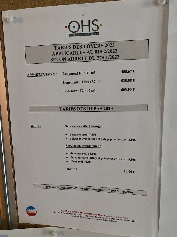 Résidence Des côtes de meuse